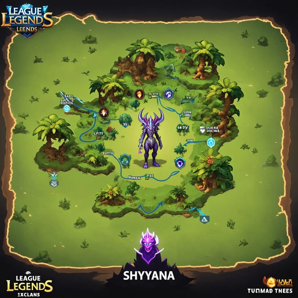 Shyvana Rung - Jungle Map