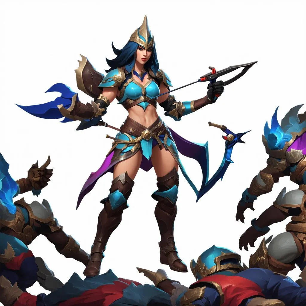 Sivir Arena: Nữ chiến binh bất bại trong đấu trường!