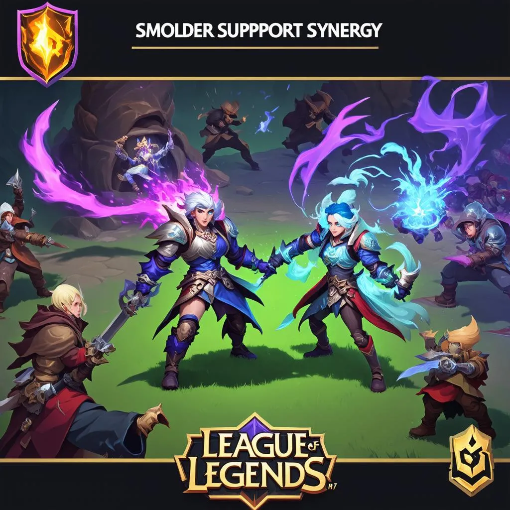 Smolder Support Synergy Gameplay