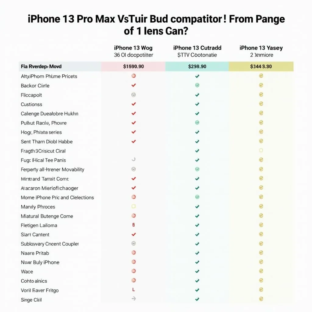 So sánh iPhone 13 Pro Max với các đối thủ cùng phân khúc