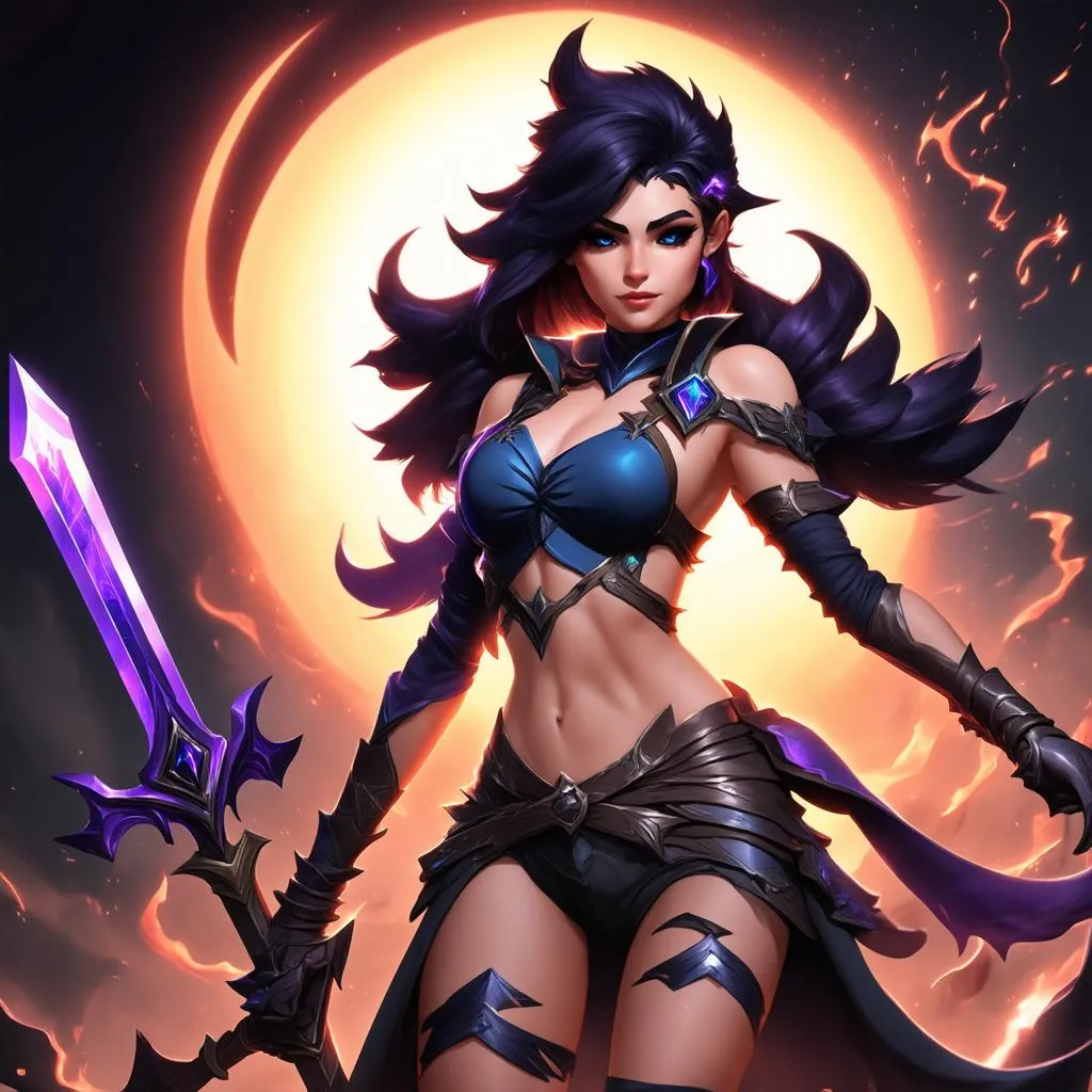 Solar Eclipse Leona In Game