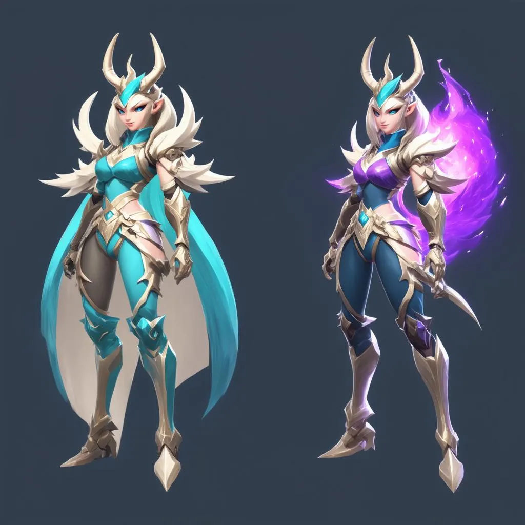 So sánh Soraka Arma và Soraka Hỗ trợ