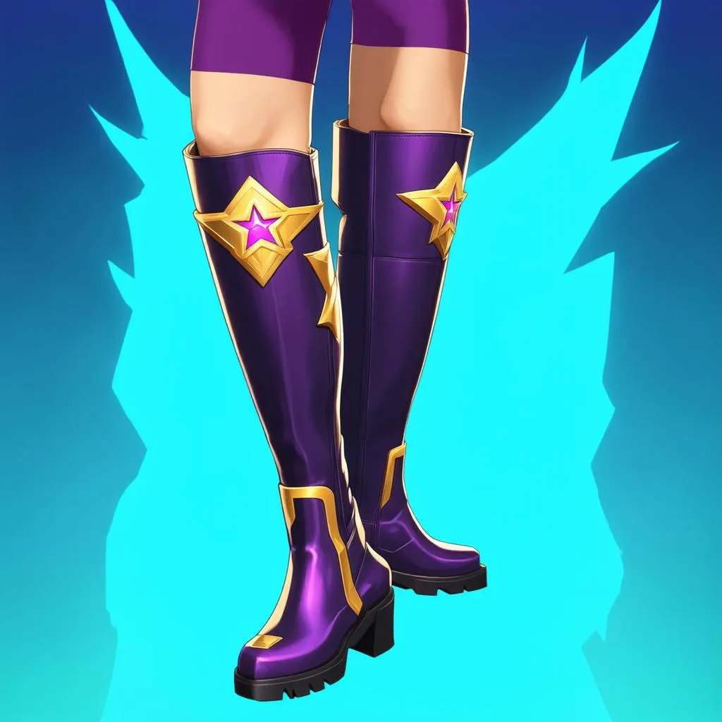 Starfire Boots trong Game