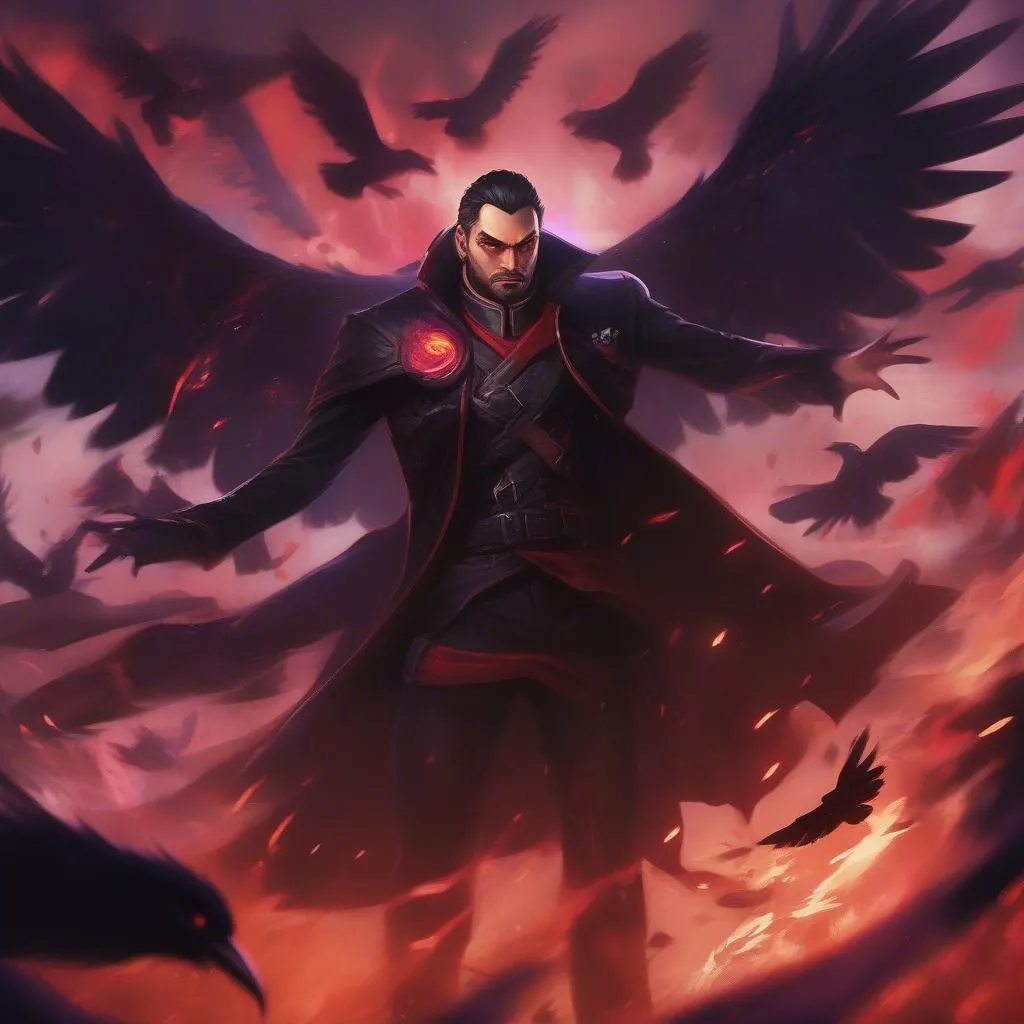 Swain Abilities: Hành Trình Bóng Tối Của Đại Tướng Noxus