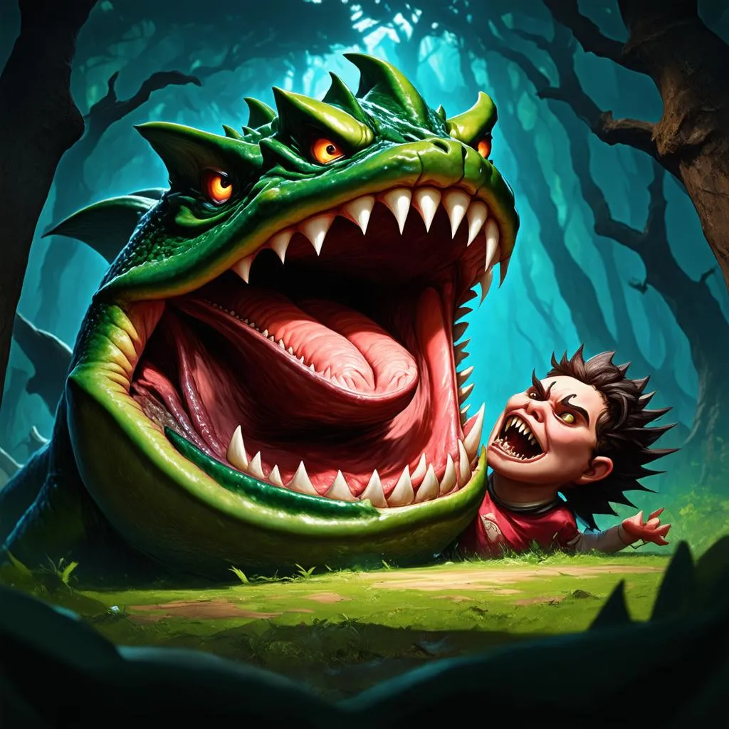 Kench nuốt kẻ thù