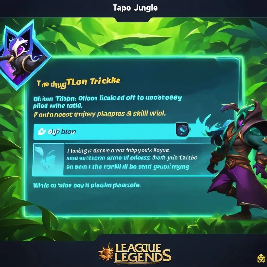 talon jungle tips