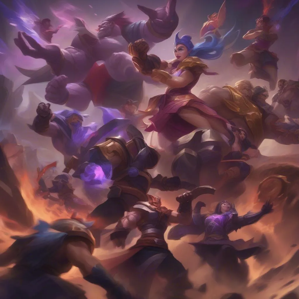 Teamfight trong Liên Minh Huyền Thoại: Bí kíp chiến thắng