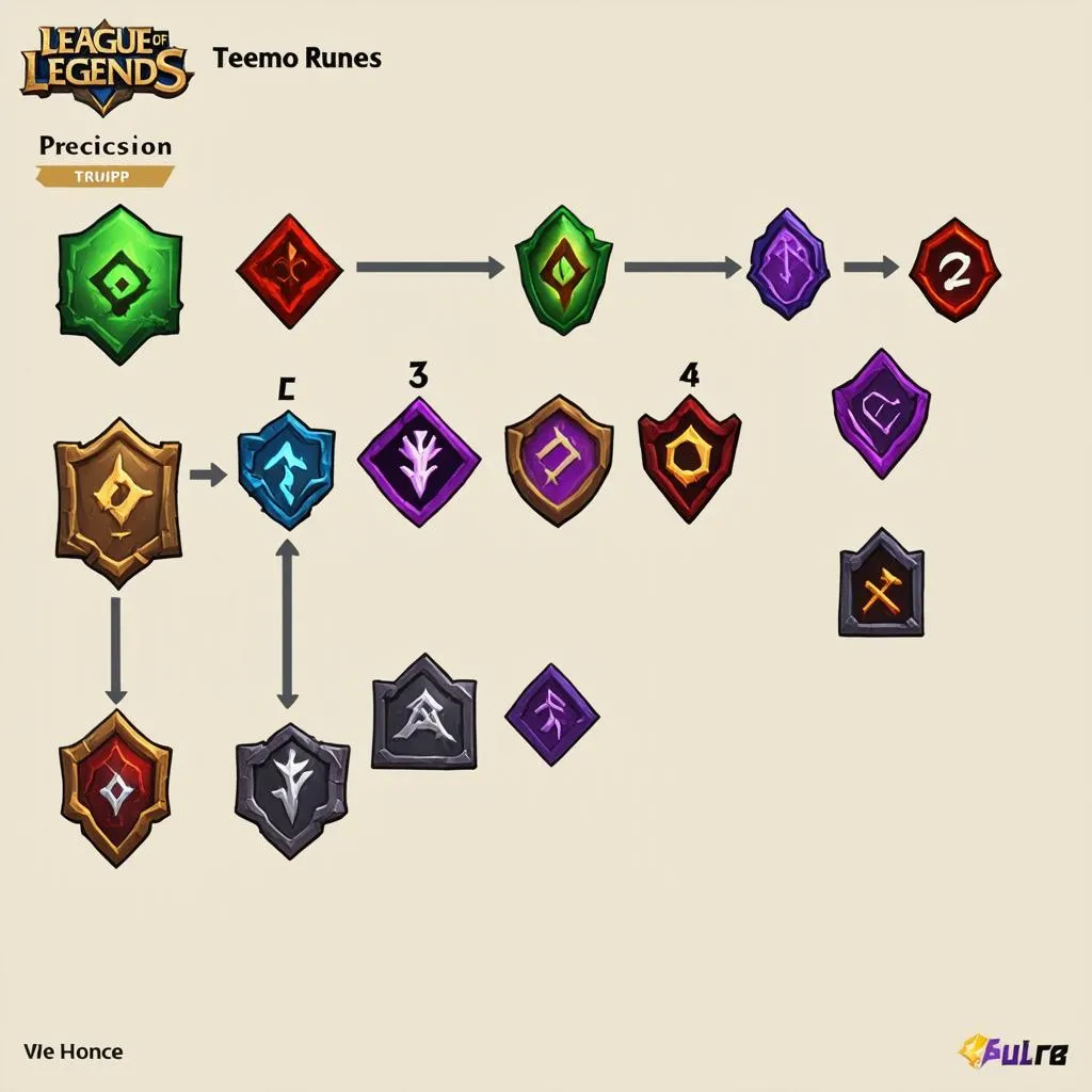 Teemo build ngọc bổ trợ