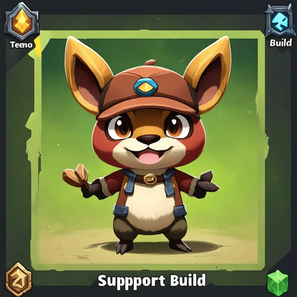 Teemo Support Build with a Unique Item Build