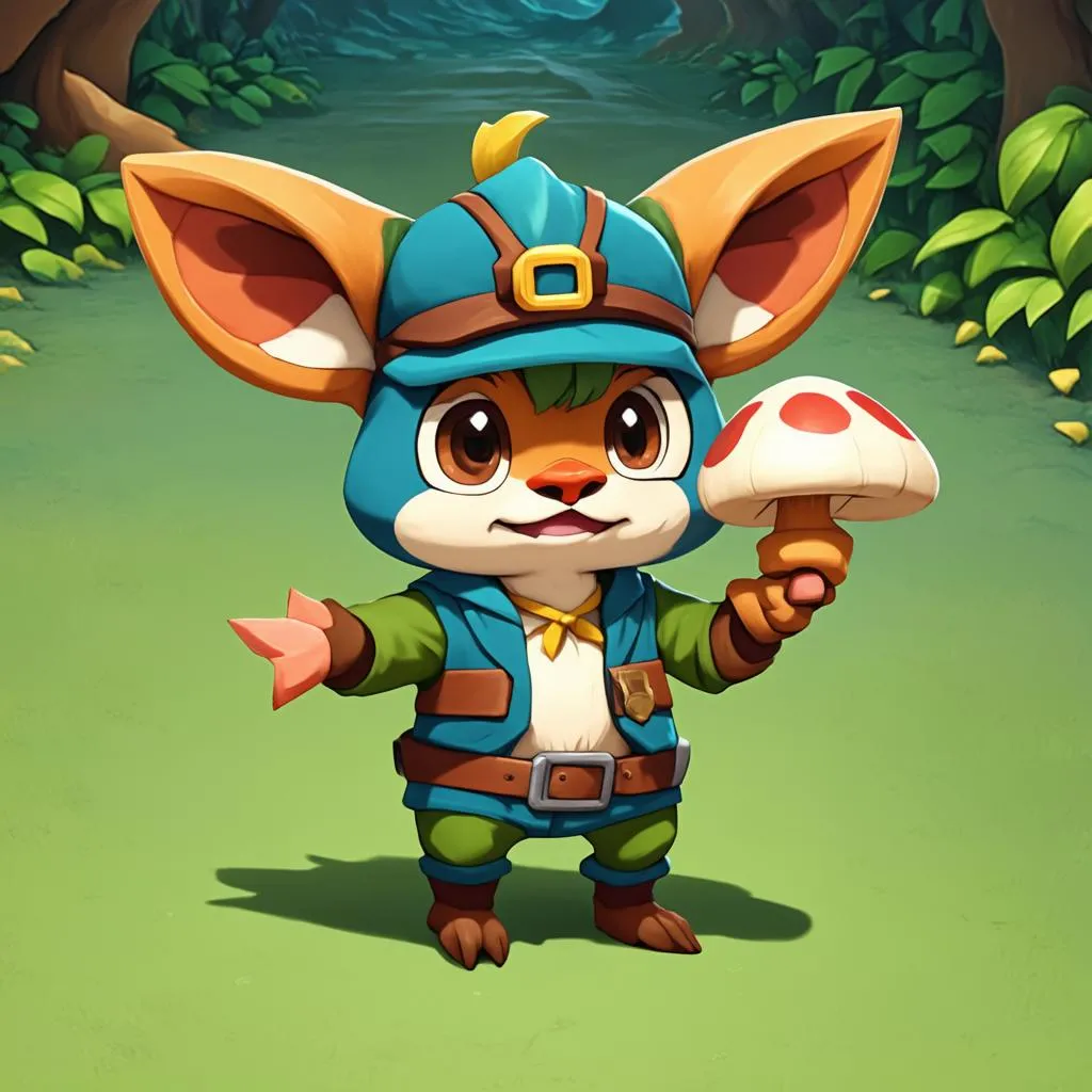 Teemo đường trên