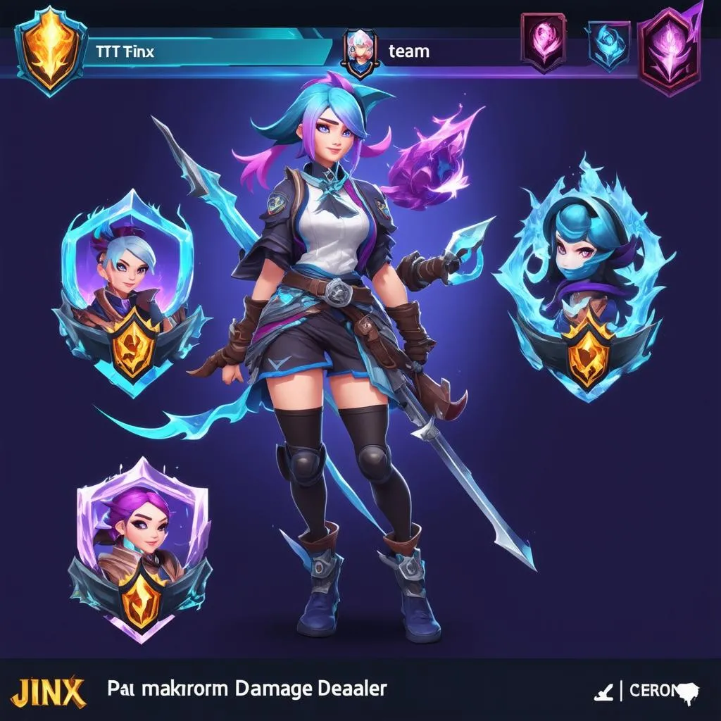 Jinx Xạ Thủ Băng Giá