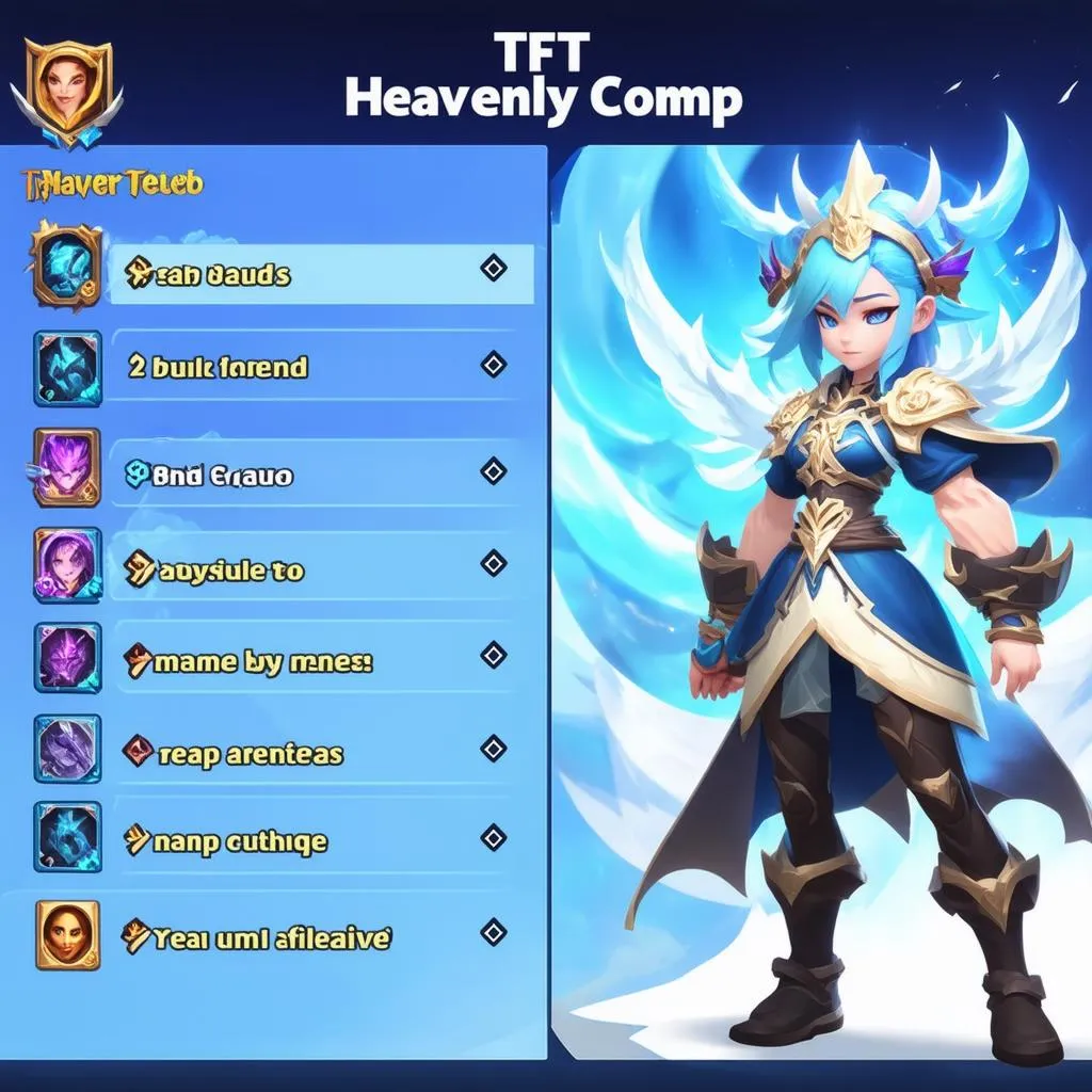 Lời khuyên về TFT Heavenly Comp