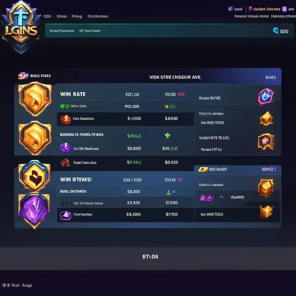 Thống kê Champion TFT