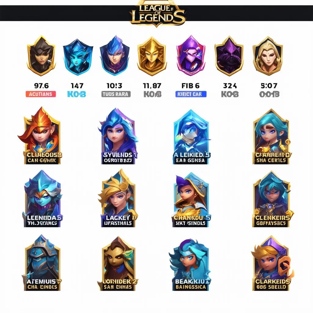 Tier List LMHT: Bảng Xếp Hạng Tướng Mạnh Nhất Mùa Giải