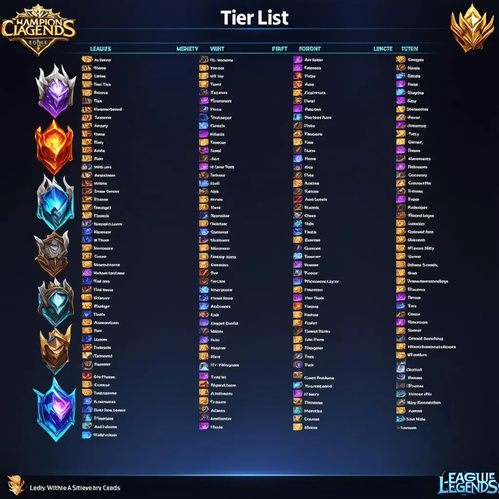 Tier list League of Legends