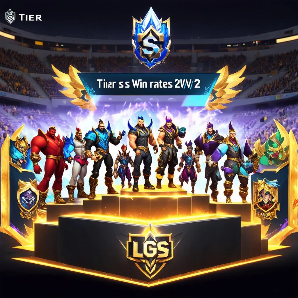 Bật mí bí kíp leo rank 2v2 trong LOL: Danh sách tier list 2v2 mới nhất 2023