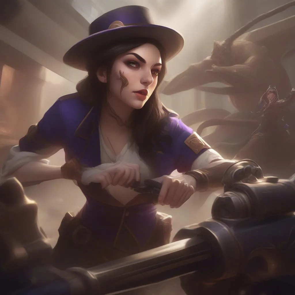 Titanic Hydra Caitlyn: Bí ẩn và sức mạnh tiềm ẩn của vị tướng “nữ xạ thủ”