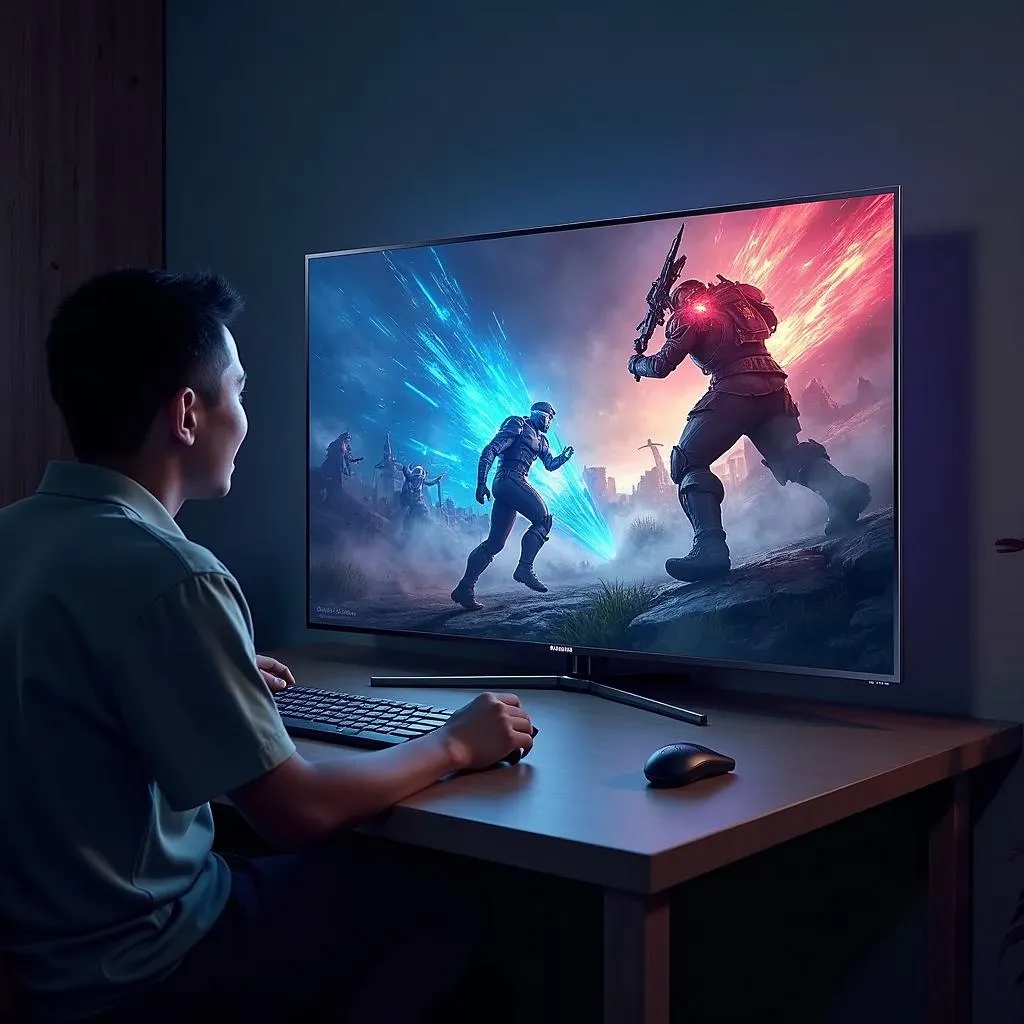 Tivi Samsung Neo QLED cho game thủ LMHT