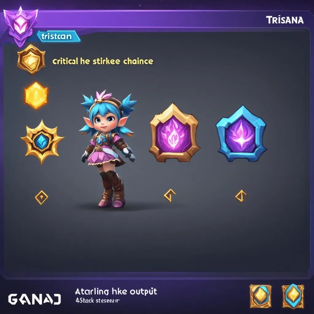 Trang bị chính Tristana