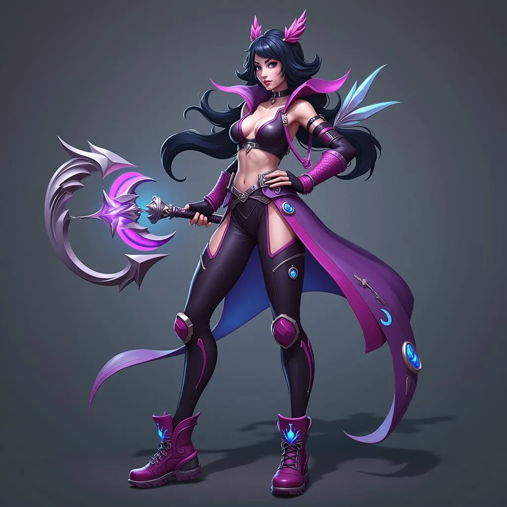 Akali Superfan Item: Bí mật của trang phục Akali “Siêu Fan”