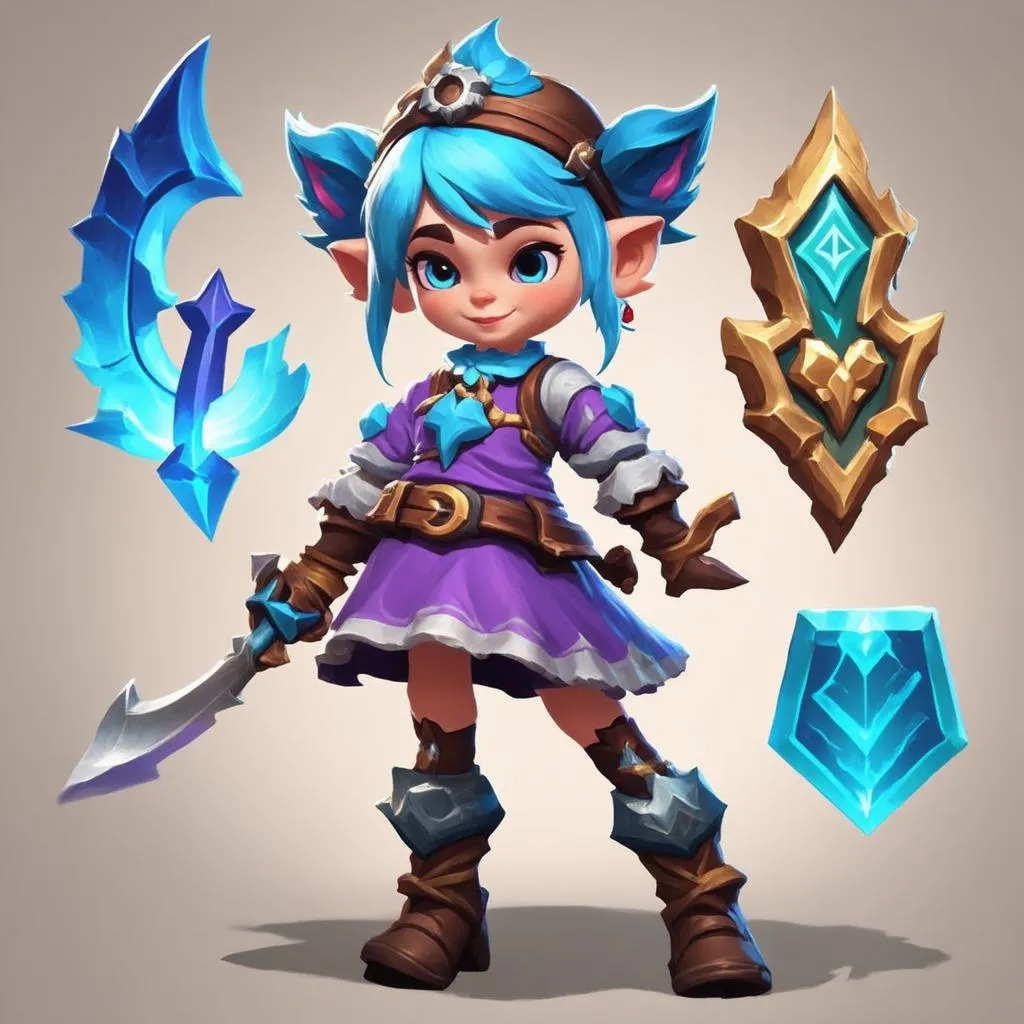 Tristana ADC: Nữ Xạ Thủ Bắn Tên Hỏa Diệm “Tỏa Sáng” Đấu Trường Công Lý