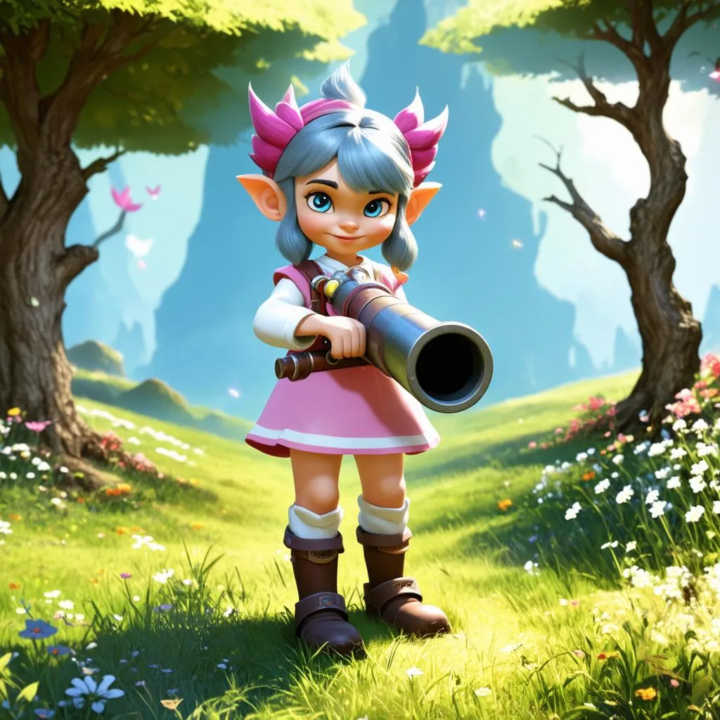 Tristana nữ xạ thủ đáng yêu