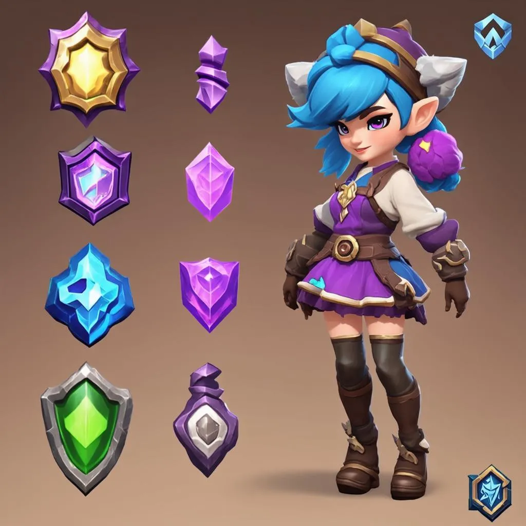 Trang bị cho Tristana