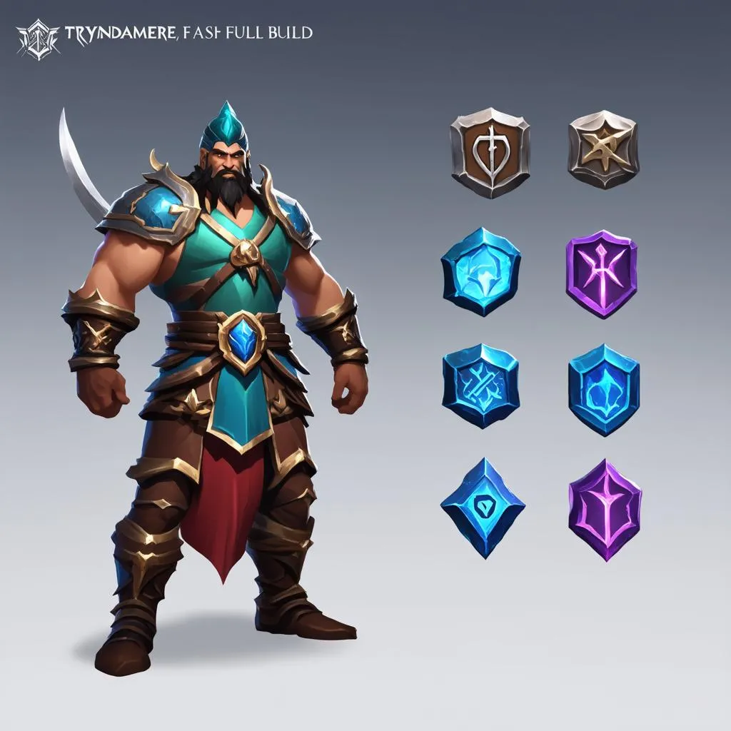 Tryndamere full build siêu tấn công