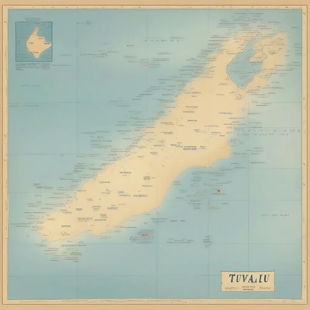 Tuvalu map