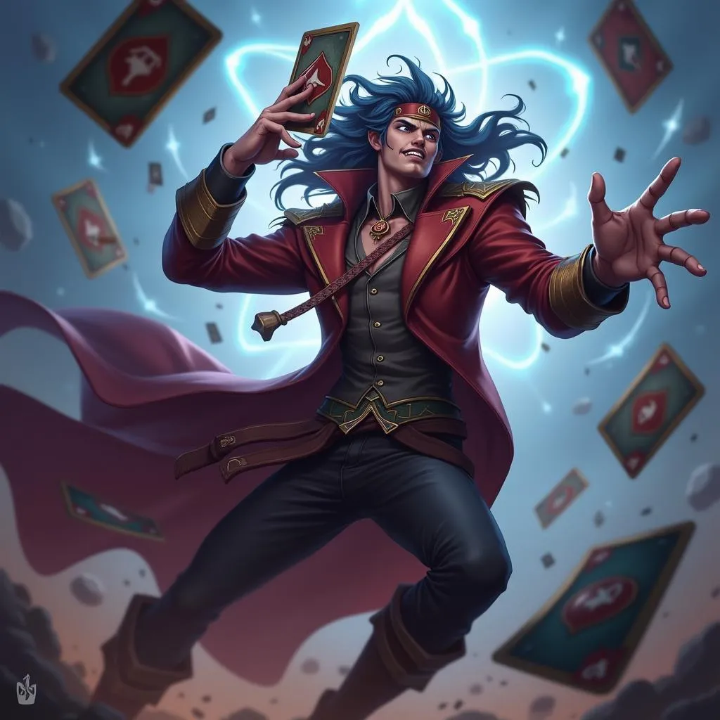 Twisted Fate Abilities: Bí Ẩn Nằm Trong Bộ Bài Thần Thoại