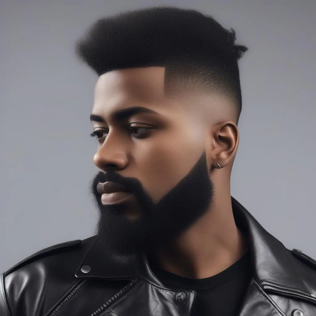 Twisted High Top Fade: Kiểu tóc độc đáo cho phong cách cá tính