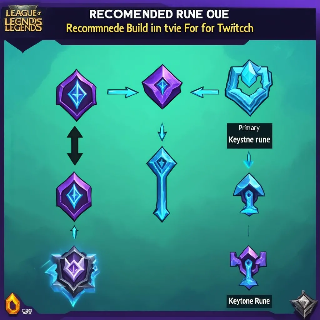 Build rune cho Twitch