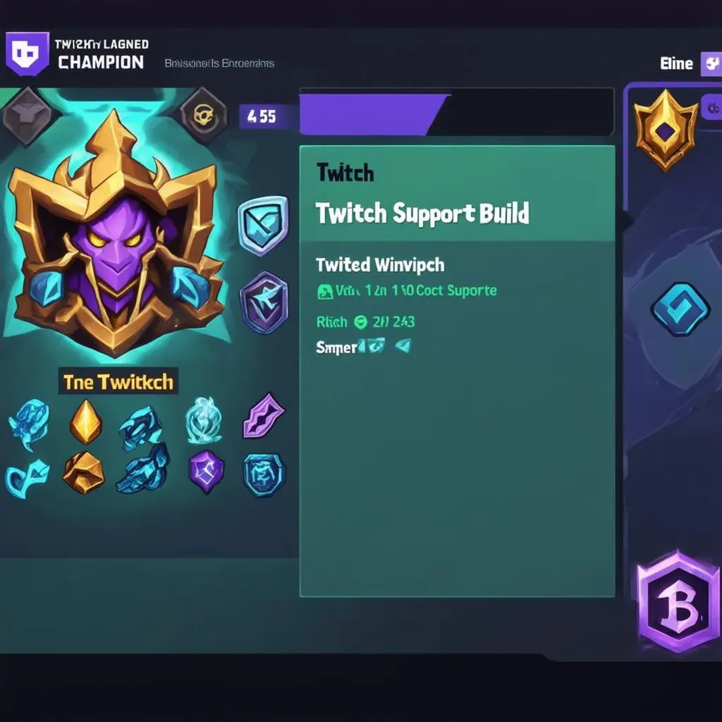 Twitch Support Build