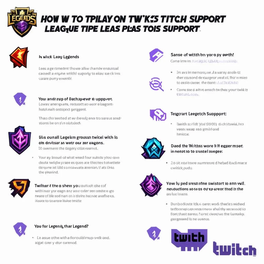 Tips for Twitch Support Build