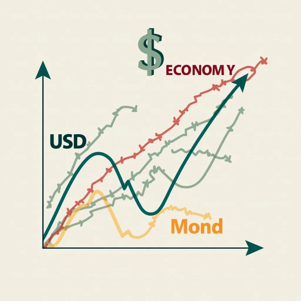 Ảnh minh họa về tỷ giá USD và nền kinh tế