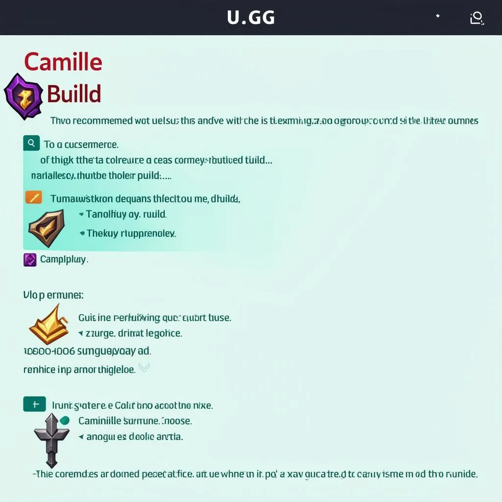 Hướng dẫn cách chơi Camille hiệu quả