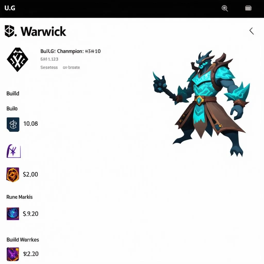 U.GG Warwick Website