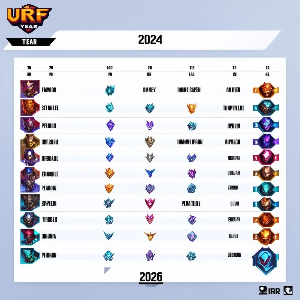 URF Tier List 2024