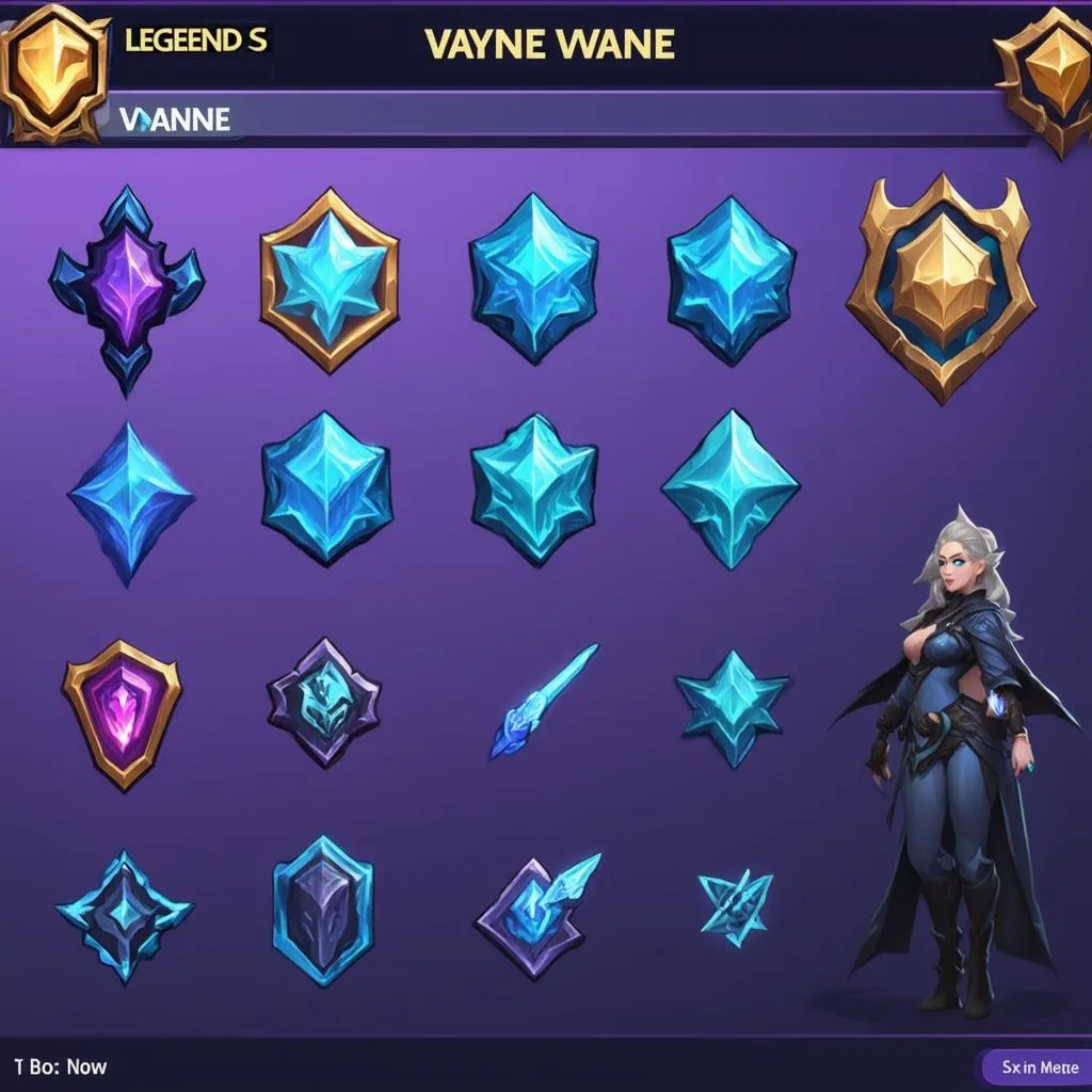 Vayne build items