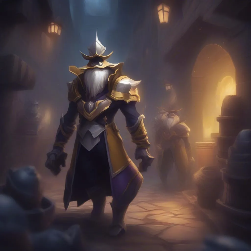 Veigar ADC đi đường dưới