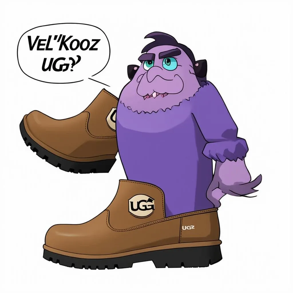 Vel'Koz with Ugg shoes