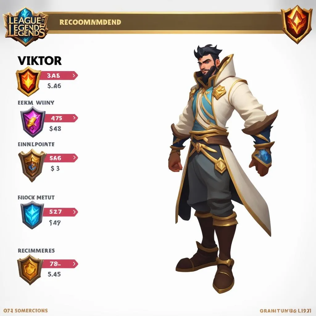 Cách lên đồ Viktor OP.GG