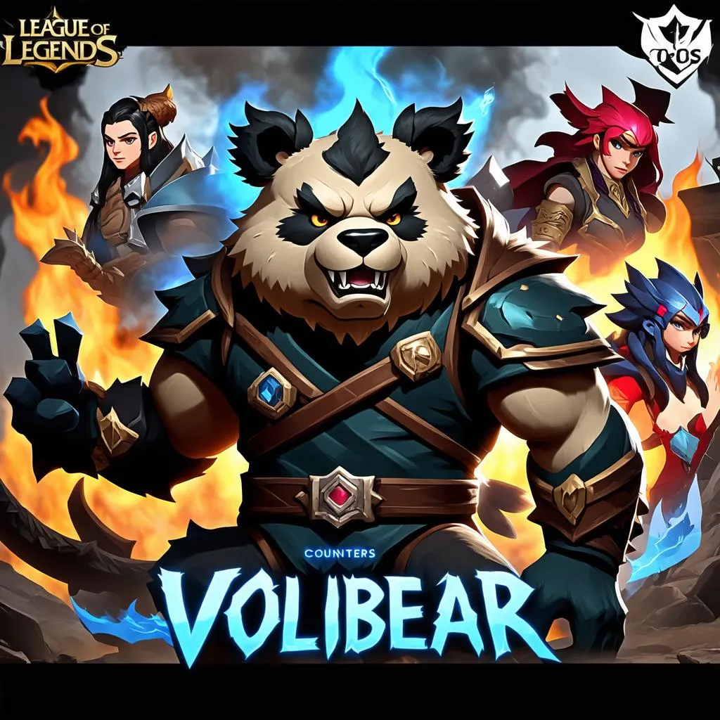 Volibear Counter Top: Bí kíp khắc chế Gấu Băng trong Liên Minh Huyền Thoại