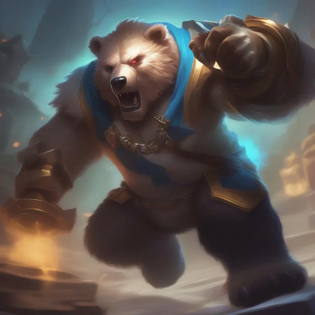 Volibear gank