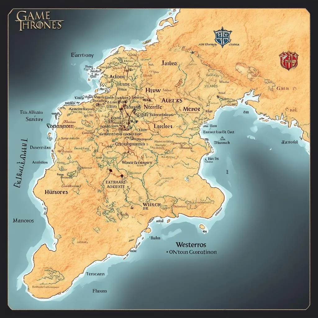 Bản đồ Westeros