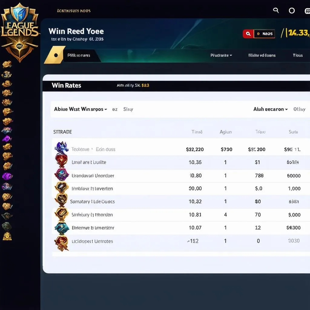 League of Legends Winrates: Bí mật để leo rank hiệu quả