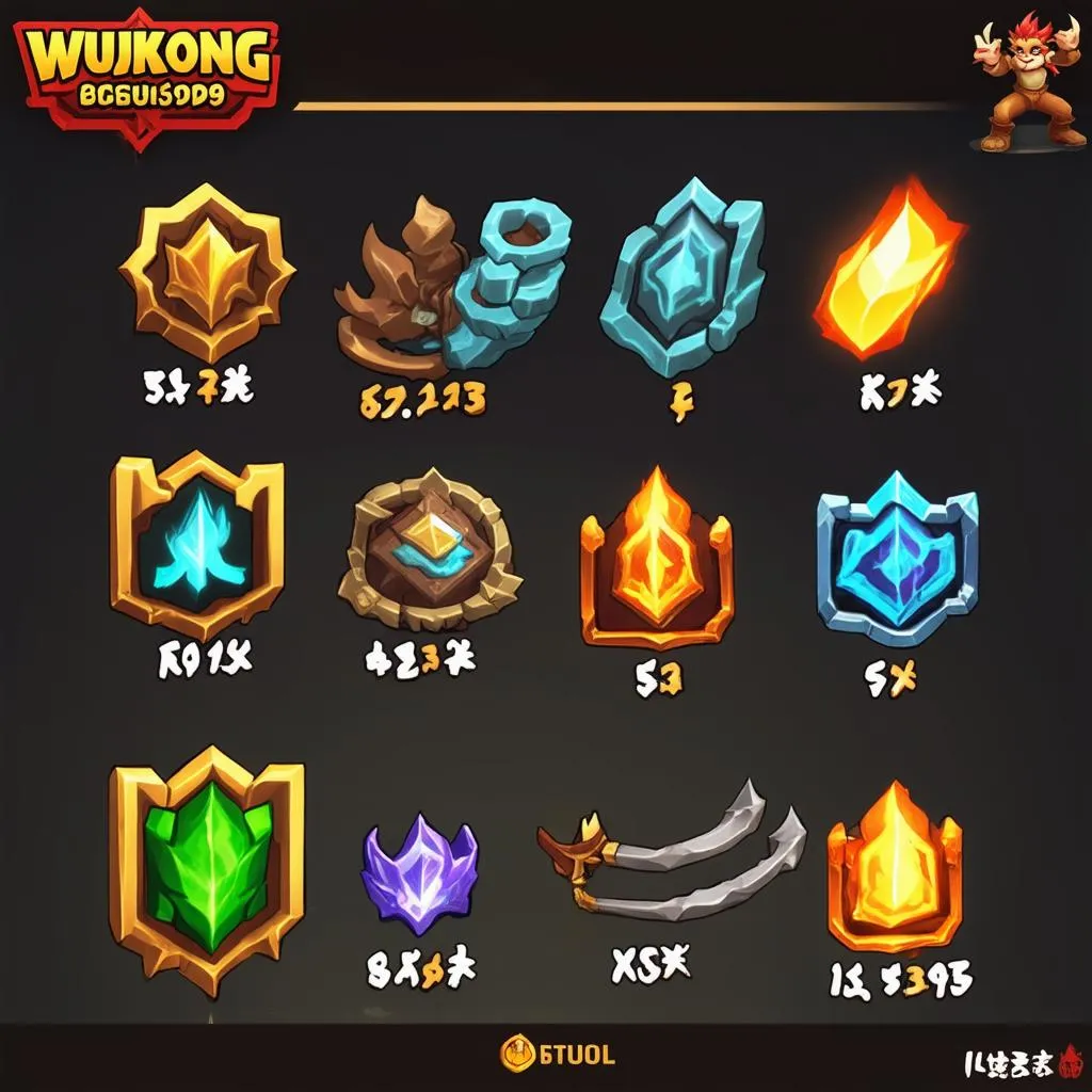 Wukong items