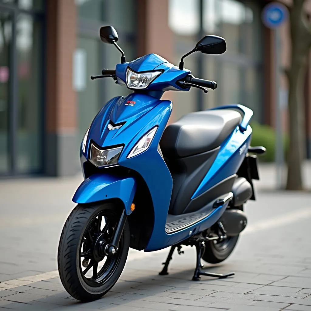 Xe SH 125i 2022 màu xanh ghi