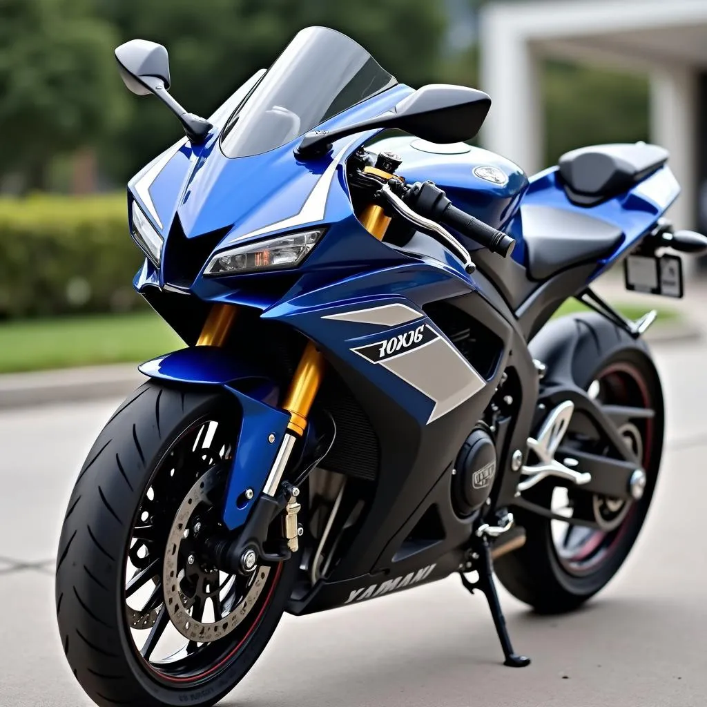 Yamaha R6 Thiết Kế