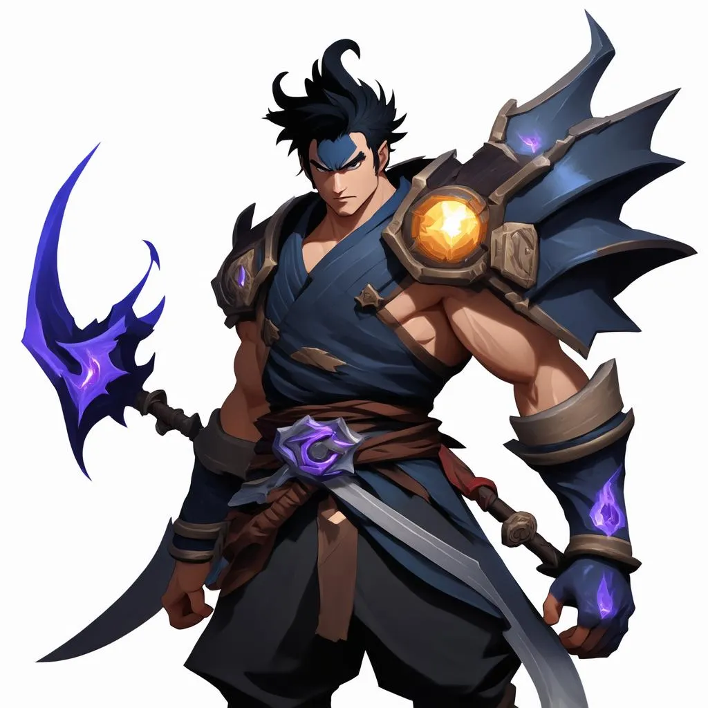 Yasuo lên đồ Tank